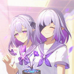 This is a pixiv picture whose title is day23 愿你们在平凡的世界获得幸福.