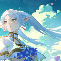 This is a pixiv picture whose title is 芙莉莲.