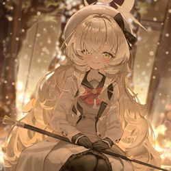 This is a pixiv picture whose title is 白ニヤニヤ教授💛.