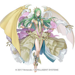 This is a pixiv picture whose title is 最後の神竜王 ナーガ【FEH】.