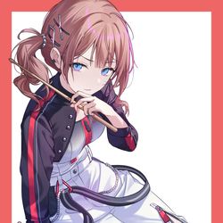 This is a pixiv picture whose title is 4日目,望月穗波🥁.