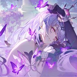 This is a pixiv picture whose title is Castorice.