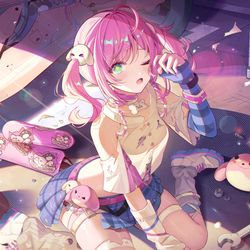This is a pixiv picture whose title is Chasing Kaleidorider - Adodol.