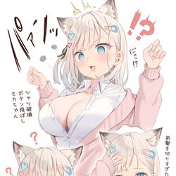 This is a pixiv picture whose title is モカちゃん.