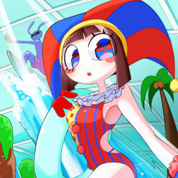This is a pixiv picture whose title is プール.