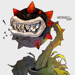 This is a pixiv picture whose title is イガイガパックン.