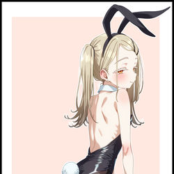 This is a pixiv picture whose title is ツインテバニー篠澤広.