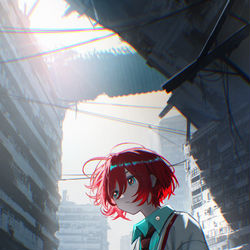 This is a pixiv picture whose title is Machu.