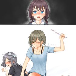 This is a pixiv picture whose title is Rupa/Tomo.