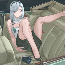 This is a pixiv picture whose title is Shenhe & Corniche II.
