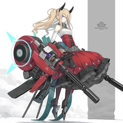 This is a pixiv picture whose title is ガトリング娘（カタツムリ型）.