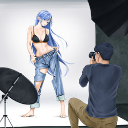 This is a pixiv picture whose title is photoshoot.