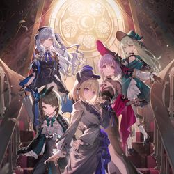 This is a pixiv picture whose title is Ave Mujica.