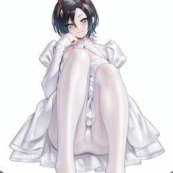This is a pixiv picture whose title is 👣.