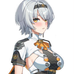 This is a pixiv picture whose title is 0号・アンビー.