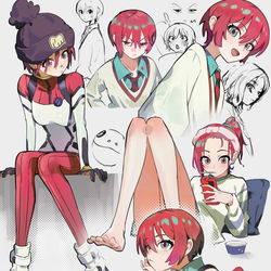 This is a pixiv picture whose title is マチュ.