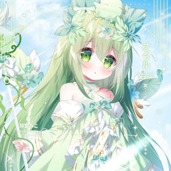 This is a pixiv picture whose title is CM.