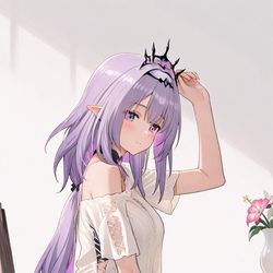 This is a pixiv picture whose title is キャストリス | Castorice.