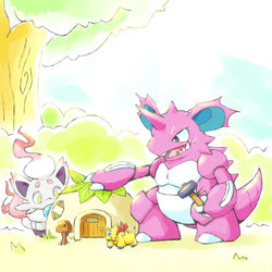 This is a pixiv picture whose title is 夢のマイホーム.