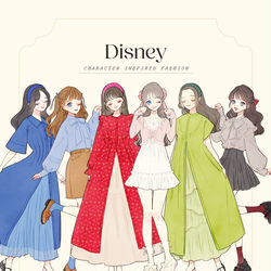 This is a pixiv picture whose title is ディズニーイメージコーデまとめ.