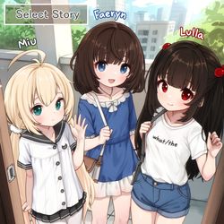 This is a pixiv picture whose title is Lulla And Friends.
