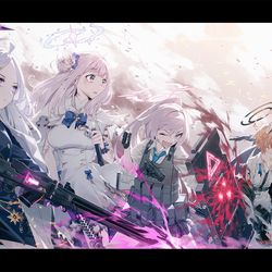 This is a pixiv picture whose title is 【Skeb】　集結.