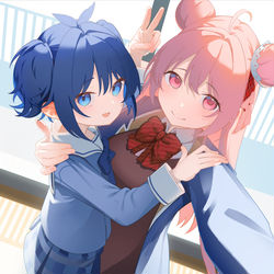 This is a pixiv picture whose title is ハッピーシュガーライフ.