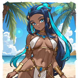 This is a pixiv picture whose title is ルリナ - Egyptian Dancer.