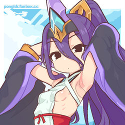 This is a pixiv picture whose title is Izanami.