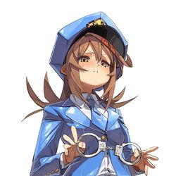 This is a pixiv picture whose title is ミニスカポリス大河さん.