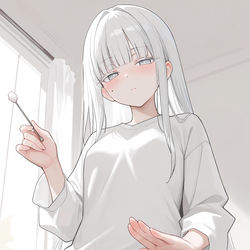 This is a pixiv picture whose title is 今汐.