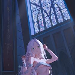 This is a pixiv picture whose title is 【request】幽霊.