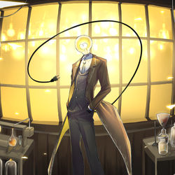 This is a pixiv picture whose title is 電・A・ルーエ.