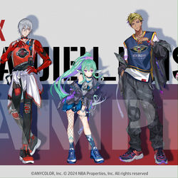 This is a pixiv picture whose title is 「NBA×NIJISANJI EN/にじさんじ」第3弾.