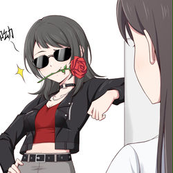 This is a pixiv picture whose title is 帅气登场.