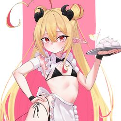 This is a pixiv picture whose title is [OC] Ririsu redesigned.