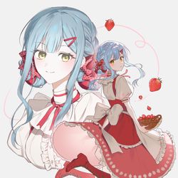 This is a pixiv picture whose title is 🍓.