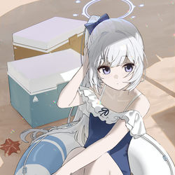 This is a pixiv picture whose title is Day013_泳装宫子.