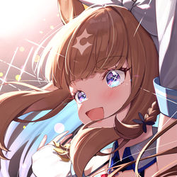 This is a pixiv picture whose title is ステージの上でも、私は！.