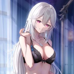 This is a pixiv picture whose title is 🪻.