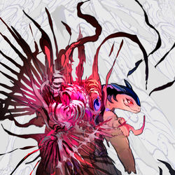This is a pixiv picture whose title is ヒスイバクフーン.