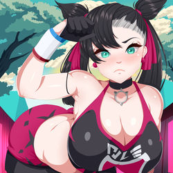 This is a pixiv picture whose title is Marnie.