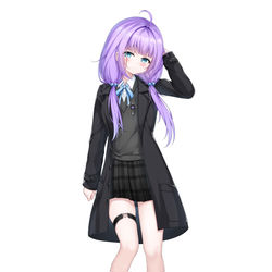 This is a pixiv picture whose title is 新女儿 薇尔娜·普蕾耶尔 初步人设图.