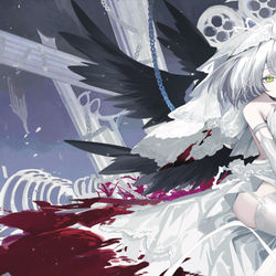 This is a pixiv picture whose title is 『B』Seraph.