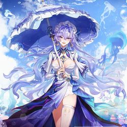 This is a pixiv picture whose title is 夢か現か幻か.