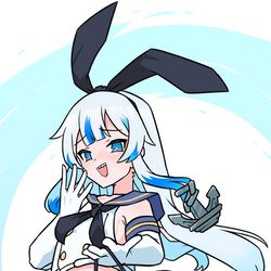 This is a pixiv picture whose title is 🦈.