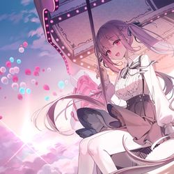 This is a pixiv picture whose title is 時環🎠🎈.