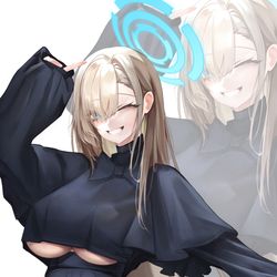 This is a pixiv picture whose title is Asuna.