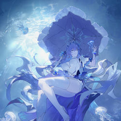 This is a pixiv picture whose title is 『自由へ』.