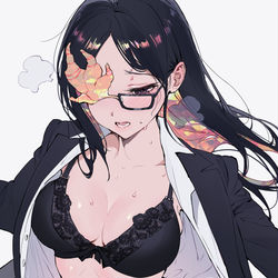 This is a pixiv picture whose title is Coral Glasses.
